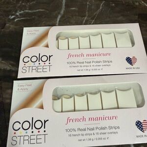 Color Street French Manicure Nail Strips - Classic White